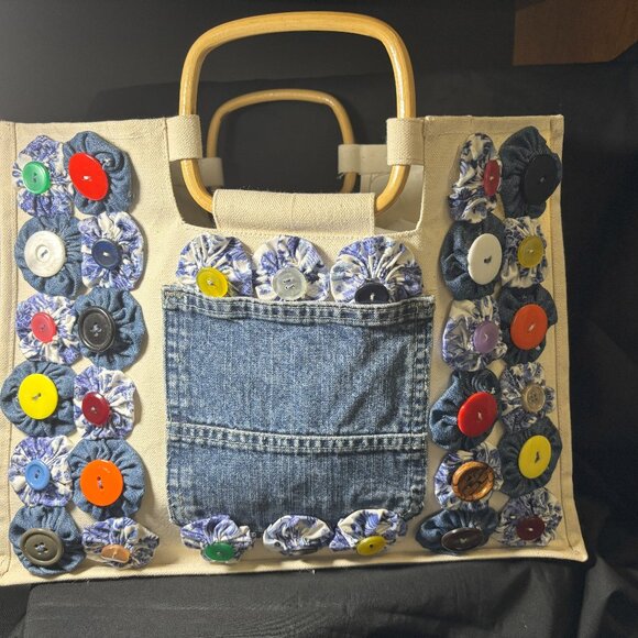 Lee Canvas Tote Bag. Discount Shipping - Picture 1 of 7
